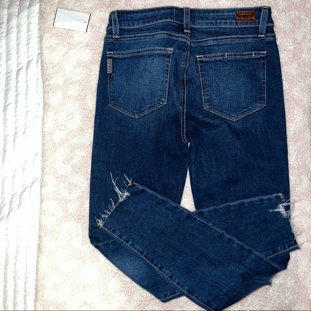 NWT PAIGE Verdugo Distressed Ankle Cut Jeans in size 27 - Picture 5 of 6